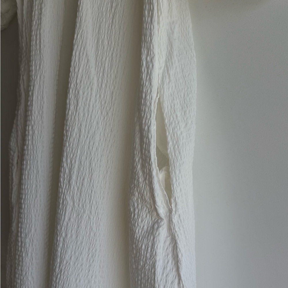 a new day White Puff Sleeve Mini Dress - Picture 4 of 6
